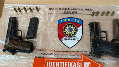 Polres Aceh Utara Sita Senjata Api dari Kasus Penembakan Anggota Polisi