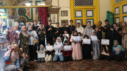 Mengenalkan Kebudayaan Kota Medan Lewat Kreativitas, Penggiat Pendidikan dan Sejarah Ajak Anak-anak Buat Komik