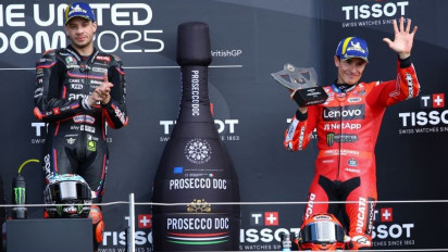 Sempat Ada Red Flag, Marc Marquez Terang-terangan Akui Bisa Podium di MotoGP Inggris 2025 karena Beruntung
