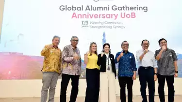 Ikatan Alumni University of Birmingham Indonesia sukses menyelenggarakan Global Alumni Gathering Anniversary University of Birmingham (UoB) bertajuk 125 Years.