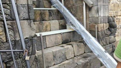 Viral Video Stairlift di Borobudur, Istana Klarifikasi: Waktu Kunjungan Kenegaraan Macron Terbatas