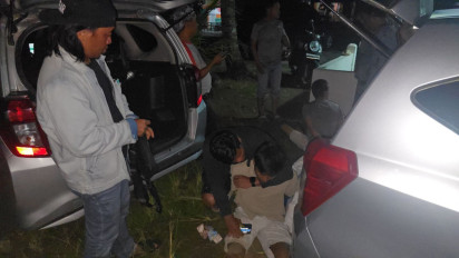 Ganja 16 Paket Besar Diamankan Satnarkoba Polres Padang Pariaman 