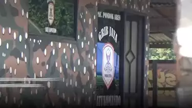 Posko GRIB Jaya di Pondok Aren