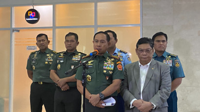 Komisi I DPR Rapat Tertutup dengan Panglima TNI, Bahas Kasus Ledakan Amunisi di Garut