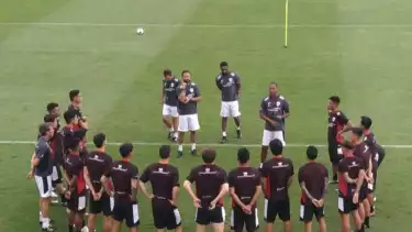 Latihan Timnas Indonesia Jelang Laga Kontra China dan Jepang