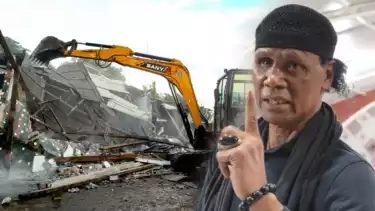 Pemusnahan posko GRIB Jaya di Tangerang Selatan dan Ketum GRIB Jaya Hercules