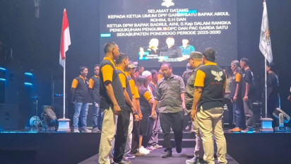 Ketua Umum Garda Satu Kukuhkan Pengurus DPC Ponorogo, Tekankan Pentingnya Akhlak dan Pengabdian