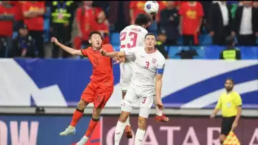 Timnas Indonesia vs China di Kualifikasi Piala Dunia 2026