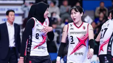 Megawati Hangestri dan Yeum Hye-seon