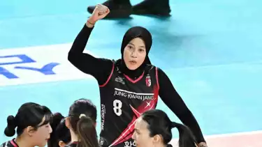 Mantan pemain Red Sparks Megawati Hangestri