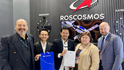 Perusahaan Bidang TI Jalin Kerja Sama Strategis dengan Raksasa antariksa Rusia di LIMA 2025