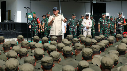 Menhan Sjafrie Tinjau Langsung Kesiapan Pembentukan Siswa SPPI di Rindam IV/Diponegoro: Kalian Penggerak Pembangunan!
