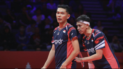 Berhasil Taklukan Wakil Malaysia, Fajar/Rian Melangkah Mulus ke Babak 16 Besar Singapura Open 2025
