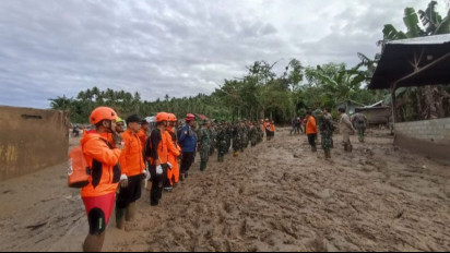 BPBD Sulteng: 350 Rumah Warga Terendam Banjir Disertai Lumpur di Wombo