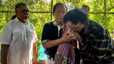 Ketua Umum GRIB Jaya Rosario de Marshall alias Hercules sampaikan permintaan maaf kepada Jenderal TNI (Purn) Sutiyoso.