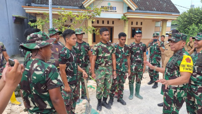 Wasev Mabes TNI Apresiasi Dukungan Pemda dan Masyarakat dalam Membantu TNI di Program TMMD