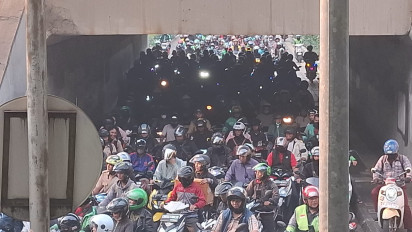 Kemacetan Parah di Jalan Gatot Subroto, Polda Metro Jaya Ungkap Penyebabnya