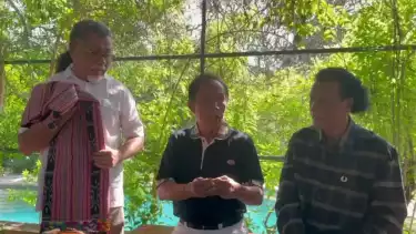 Ketum GRIB Jaya Hercules temui mantan Kepala BIN Jenderal TNI (Purn) Sutiyoso