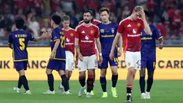 Manchester United dikalahkan ASEAN All Stars
