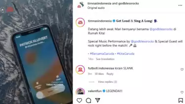 Pengumuman resmi Timnas Indonesia