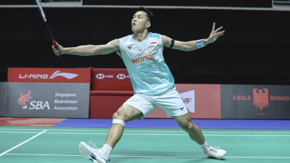 Rencana Jonatan Christie usai Tumbang di Babak Kedua Singapore Open 2025