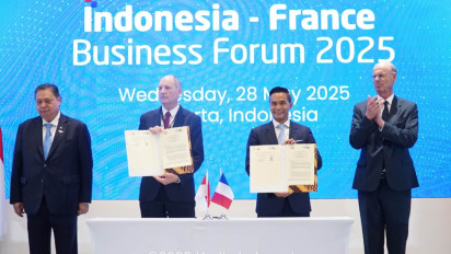 Indonesia-Prancis Teken Kerja Sama Investasi, Nilainya Mencapai 11 Miliar Dolar AS