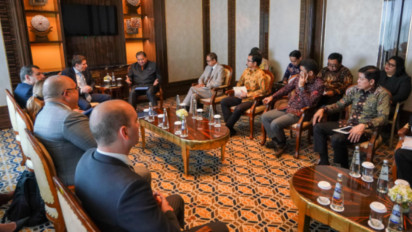 Menko Airlangga dan Menteri Perdagangan Komisi Ekonomi Eurasia Bahas Progres Perundingan Indonesia-EAEU FTA, Ini Hasilnya