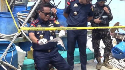 KKP Tangkap Dua Kapal Malaysia Curi Ikan di Selat Malaka, Beserta Dua Nahkoda dan Lima ABK WNI