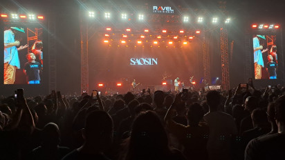 Sukses Guncang Jakarta! Saosin Ajak Penonton Cilik Naik Keatas Panggung saat Bawakan Lagu 'Collapse'