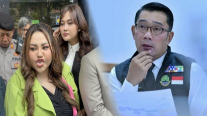 Keinginan Cium Tangan Ridwan Kamil Pupus, Lisa Mariana Jadi Pusing: Cepatan Gitu...