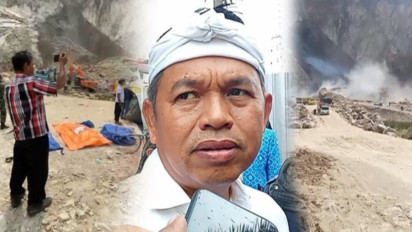 Dedi Mulyadi Tutup Permanen Tambang di Gunung Kuda Cirebon yang Longsor dan Tewaskan Penambang