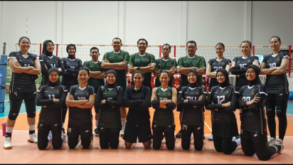 Demi Raih Hasil Maksimal di AVC Nation Cup 2025, Yolla Yuliana Cs Gelar Latih Tanding dengan Timnas Voli Putri U-21