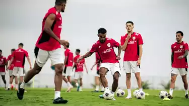 Latihan Timnas Indonesia