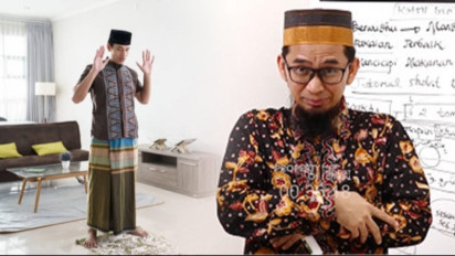 Ketiduran di Sore Hari Bablas Bangun di Waktu Isya, Shalat Maghrib Dulu atau Isya? Ustaz Adi Hidayat Sarankan...