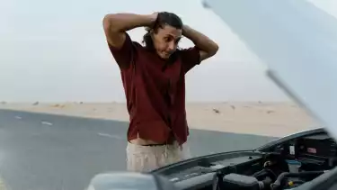 Ilustrasi mobil mogok