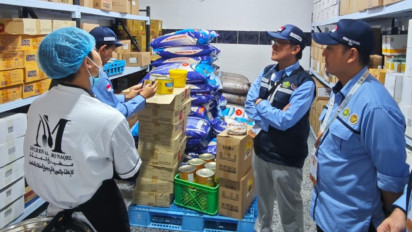 BPJPH Pantau Langsung Kualitas dan Kehalalan Menu Haji Indonesia