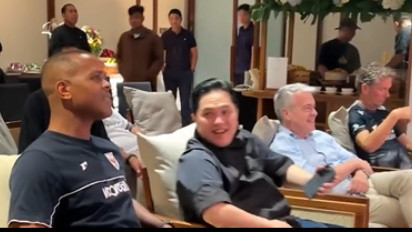 Saksikan Final UCL Bersama Erick Thohir, Patrick Kluivert bakal Curi Ilmu dan Taktik untuk Diterapkan ke Timnas Indonesia?