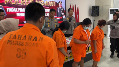 Polres Ngawi Bongkar Sindikat Perdagangan Bayi dengan Modus Adopsi