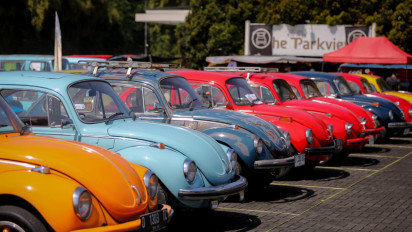 Kota Bandung Jadi Lautan Volkswagen, Simak Keseruannya