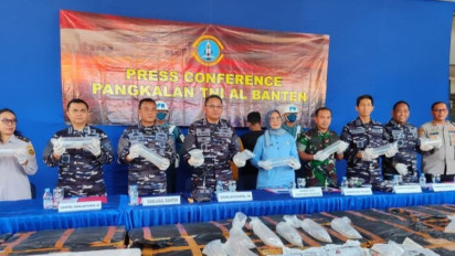 TNI AL Gagalkan Penyelundupan Benih Lobster di Pelabuhan Merak Banten