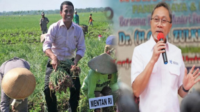 Hasil Survei IPO: Zulhas sebagai Menteri Berkinerja Terbaik, Amran Sulaiman Tak Masuk Kategori, Padahal Cetak Sejarah di Produktifitas Pertanian