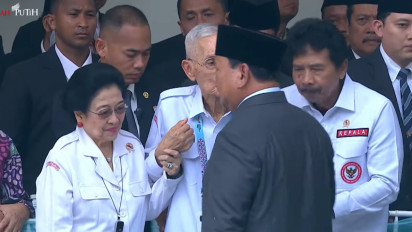 Omongan Menohok Muzani soal Momen Prabowo dan Megawati Saling Bisik, Tak Disangka Berani Sebut Ketum PDIP...