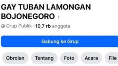 Keberadaan Jaringan Gay Tuban Lamongan Bojonegoro di Facebook Akhirnya Berhasil Diungkap, Grup Makin Terbuka untuk Umum
