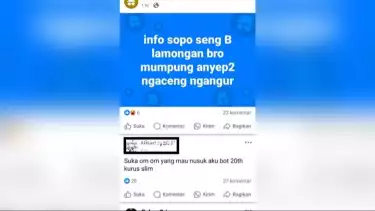 Viral...! Muncul Grup Gay Lamongan,Tuban, Bojonegoro,Netizen Heboh