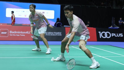 Taklukan Pasangan Malaysia Dua Gim Langsung, Debut Jafar/Felisha Berjalan Mulus di Indonesia Open 2025