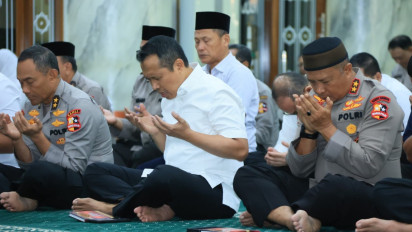 Mabes Polri Gelar Doa dan Zikir Bersama untuk Kelancaran Rangkaian Peringatan Hari Bhayangkara ke-79