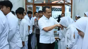 Suasana Doa dan Zikir Bersama untuk Kelancaran Rangkaian Peringatan Hari Bhayangkara ke-79