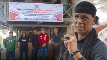 Padahal Baru Berdiri 3 Bulan, Anak Buah Hercules Sudah Berani Segel Pabrik, Ketua GRIB Jaya Kalteng Dipolisikan..