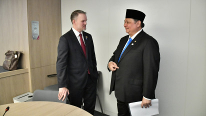 Dalam Pertemuan dengan USTR di Paris, Menko Airlangga Tunjukkan Posisi Proaktif Indonesia Dalam Negosiasi Internasional