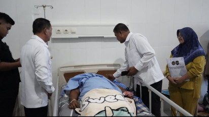 Tiba di Nabire, Dirjenpas Langsung Sambangi Petugas Lapas yang Terluka